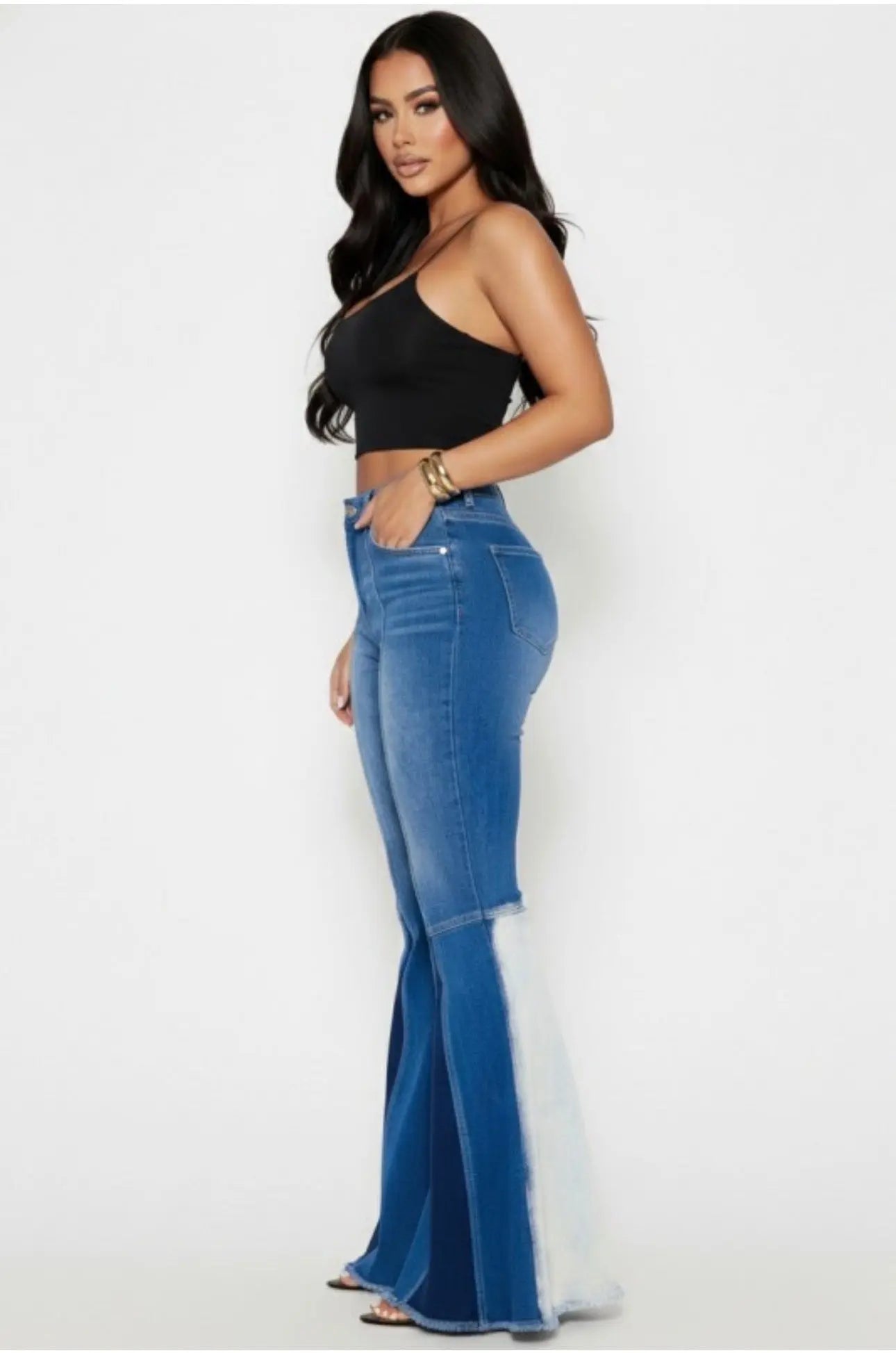 🔥 Burning Blue Belle Bottoms Milk Haute Clothing & Couture