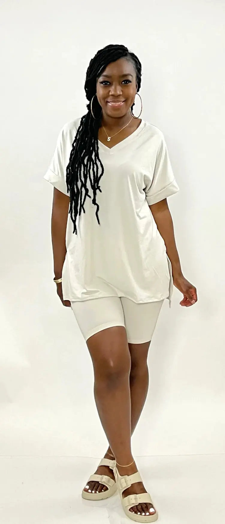 Milk Color Biker Set Milk Haute Clothing & Couture