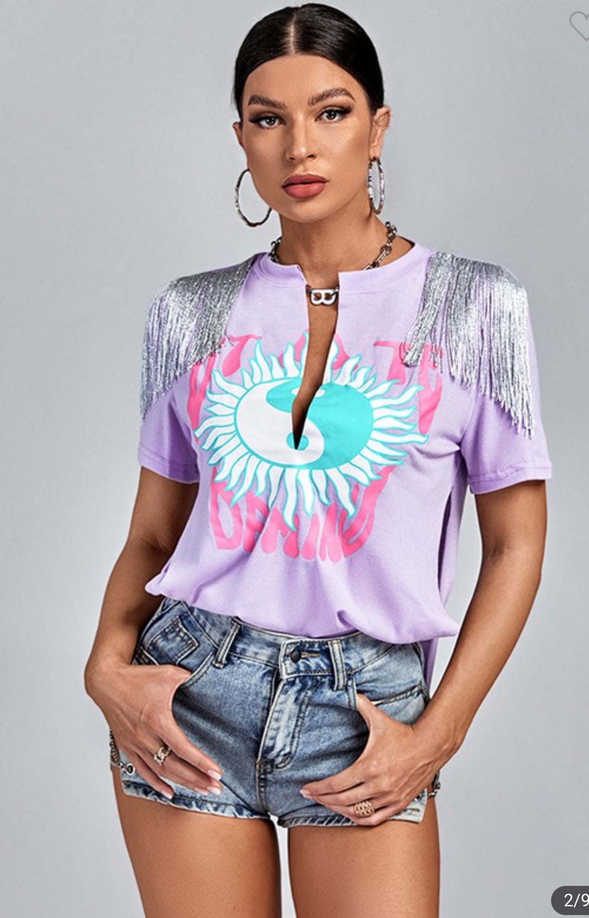 Lavender General Tee