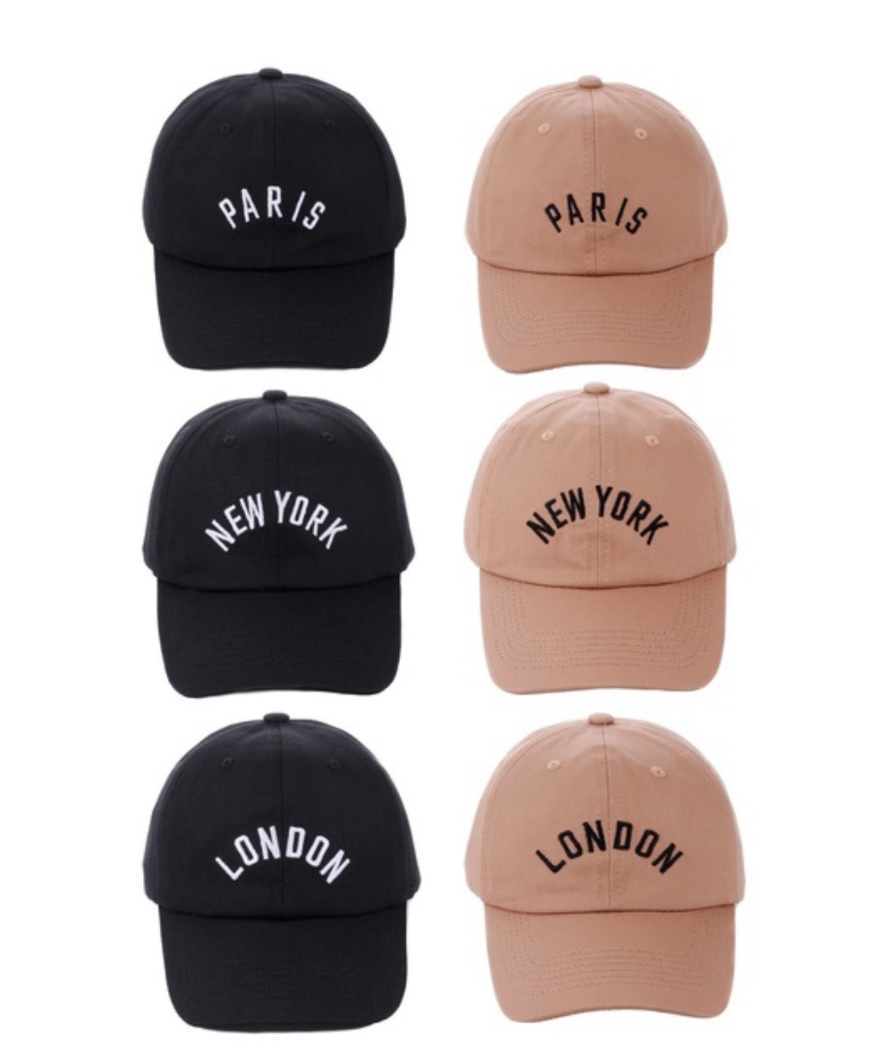 Black London Fashion Cap