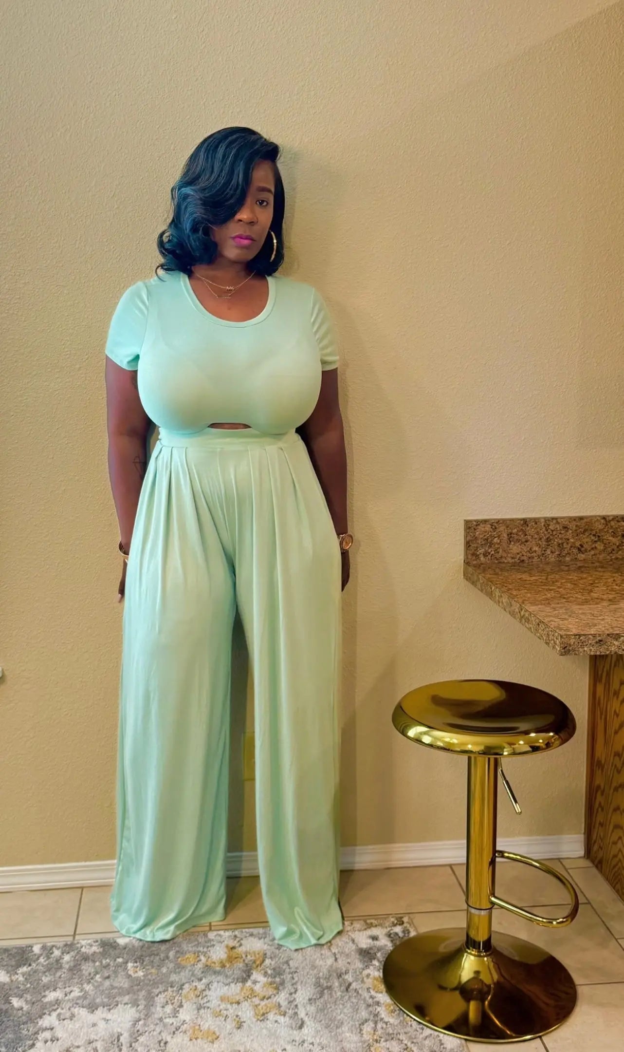 Sage 2 Piece Pants Set Milk Haute Clothing & Couture