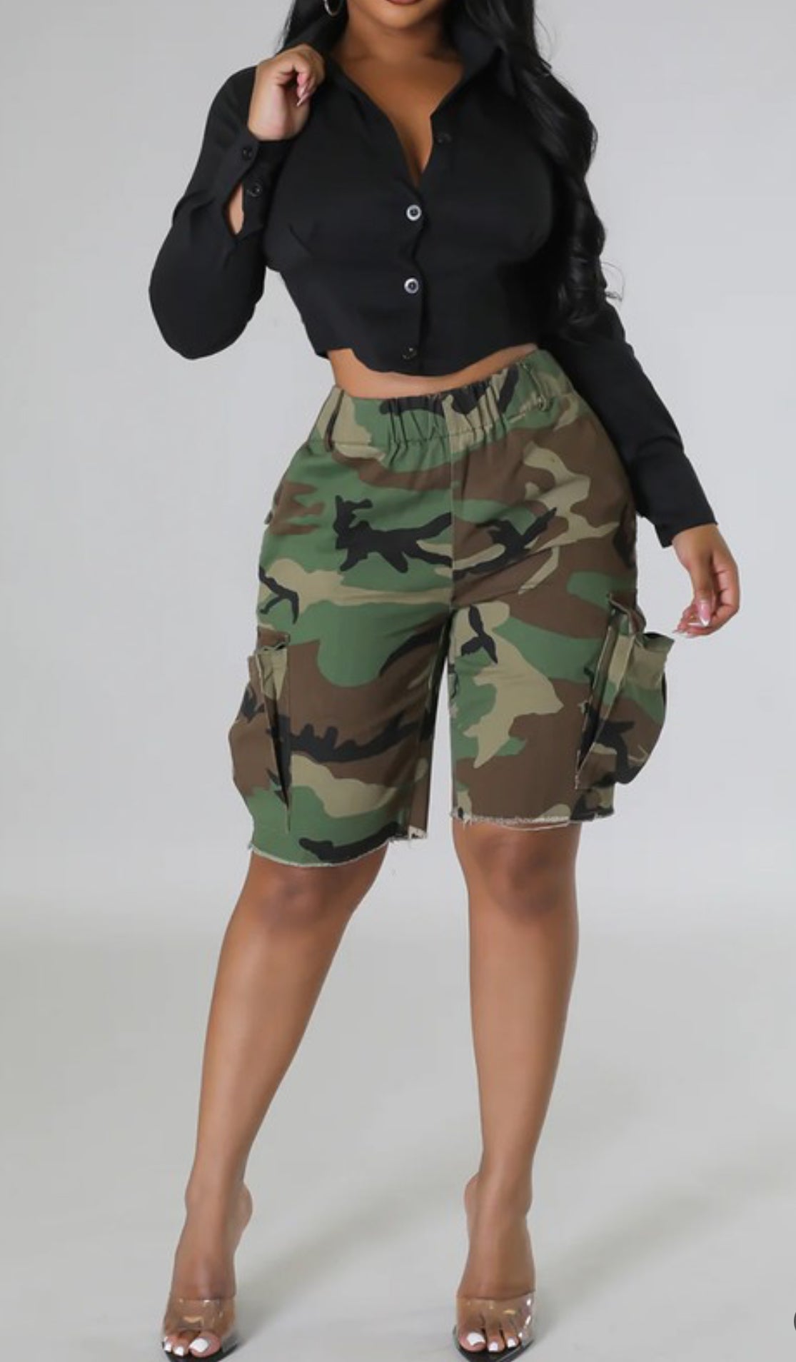 Camo Soldier Bermuda Shorts