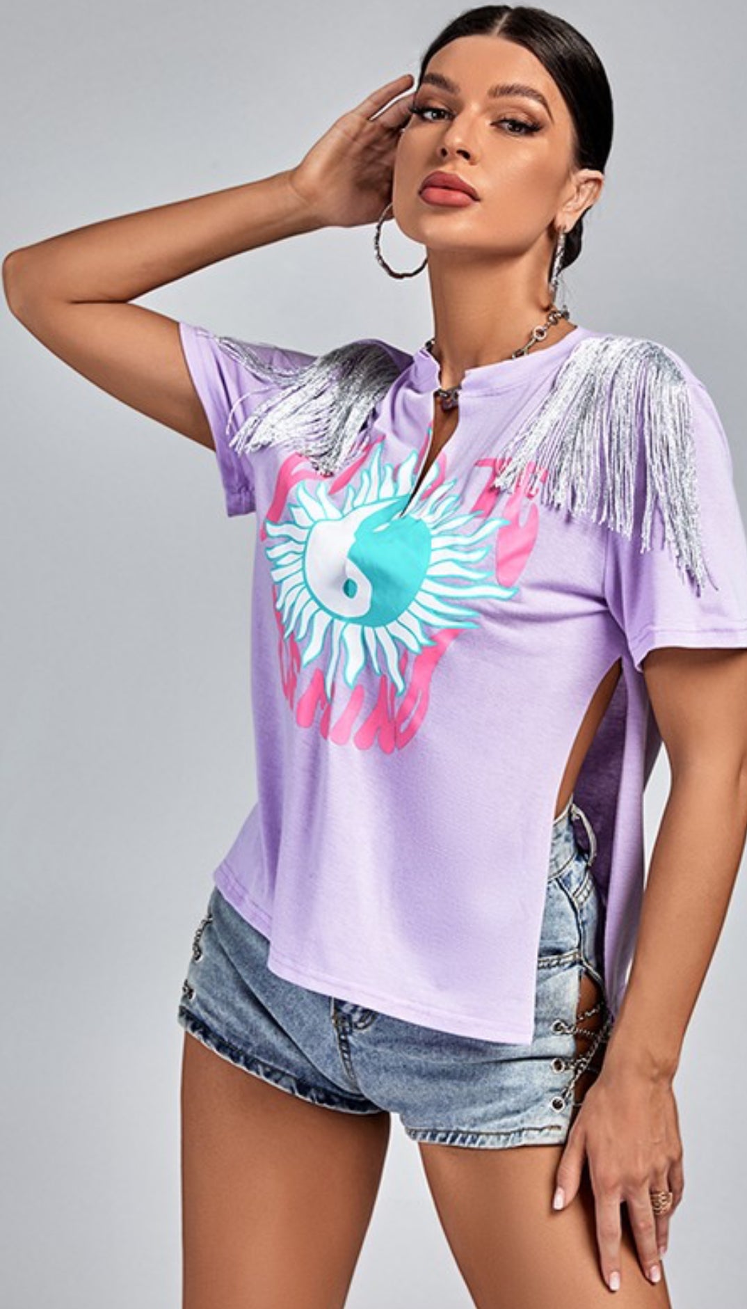 Lavender General Tee