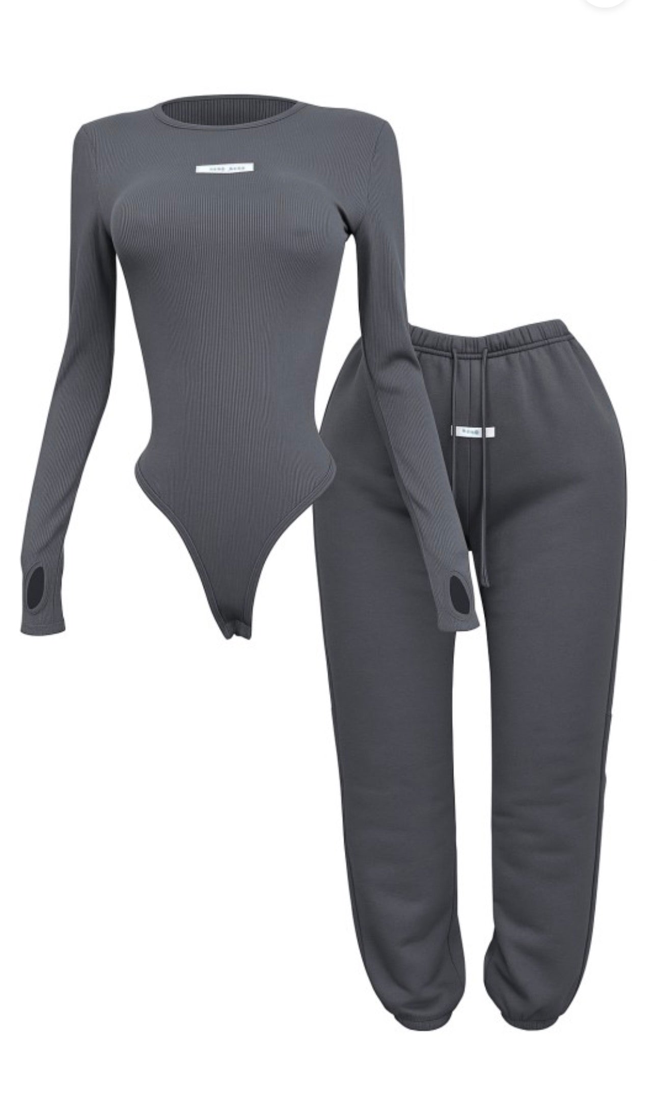 Charcoal Casual 2piece Set