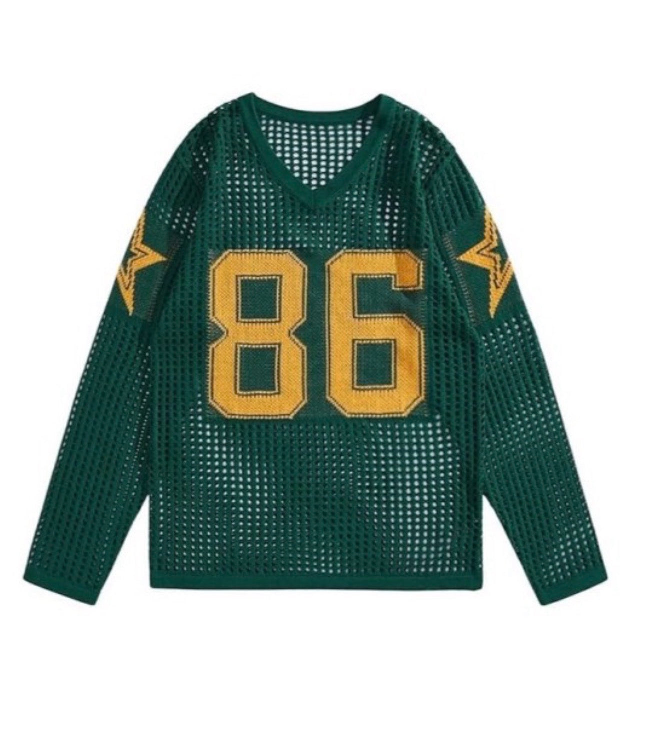 80s Baby V Neck Sweater