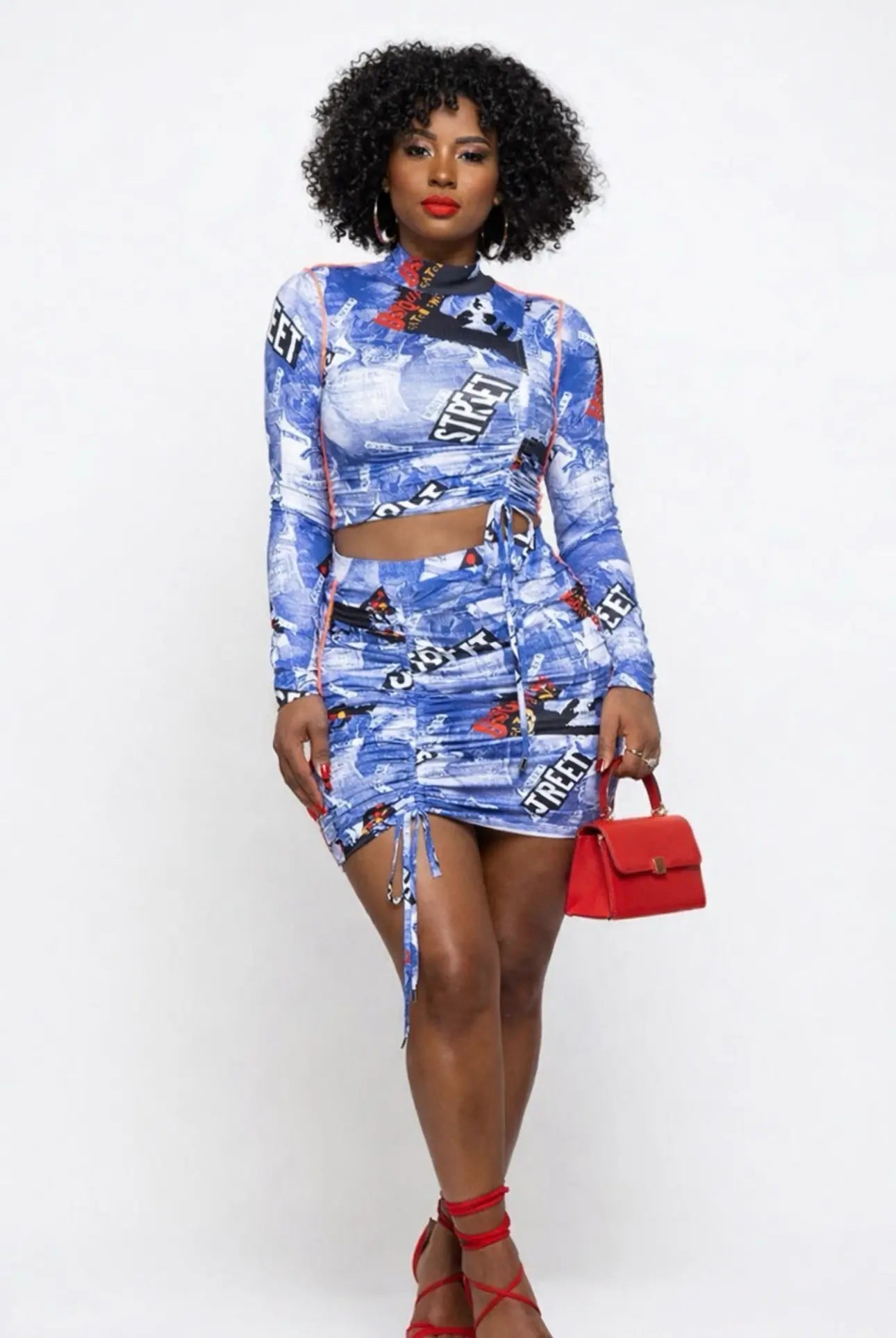 Outside Skirt Set Milk Haute Clothing & Couture