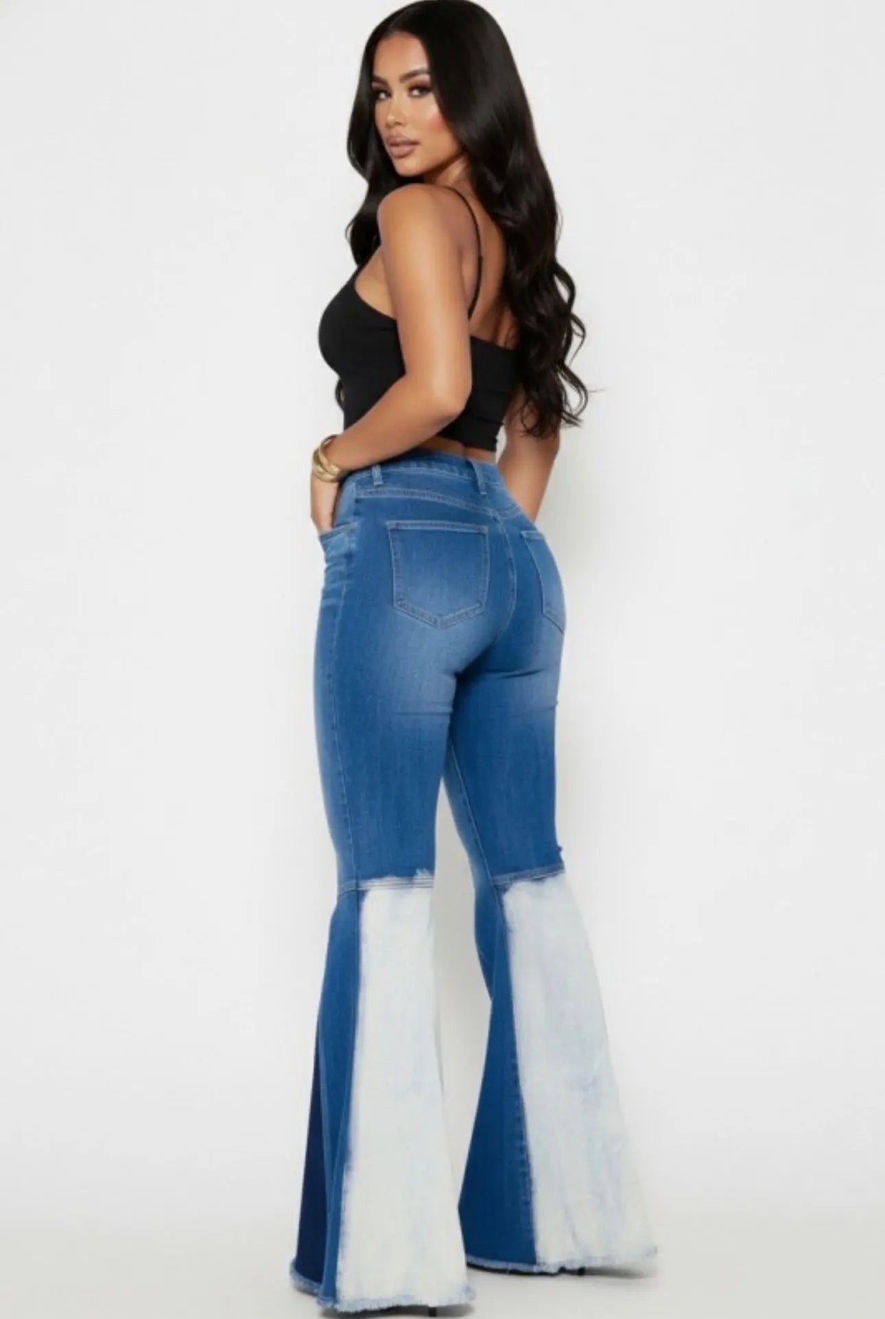 🔥 Burning Blue Belle Bottoms Milk Haute Clothing & Couture