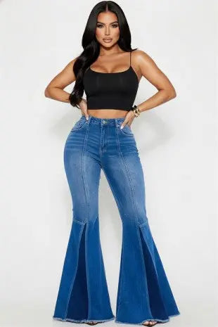🔥 Burning Blue Belle Bottoms Milk Haute Clothing & Couture