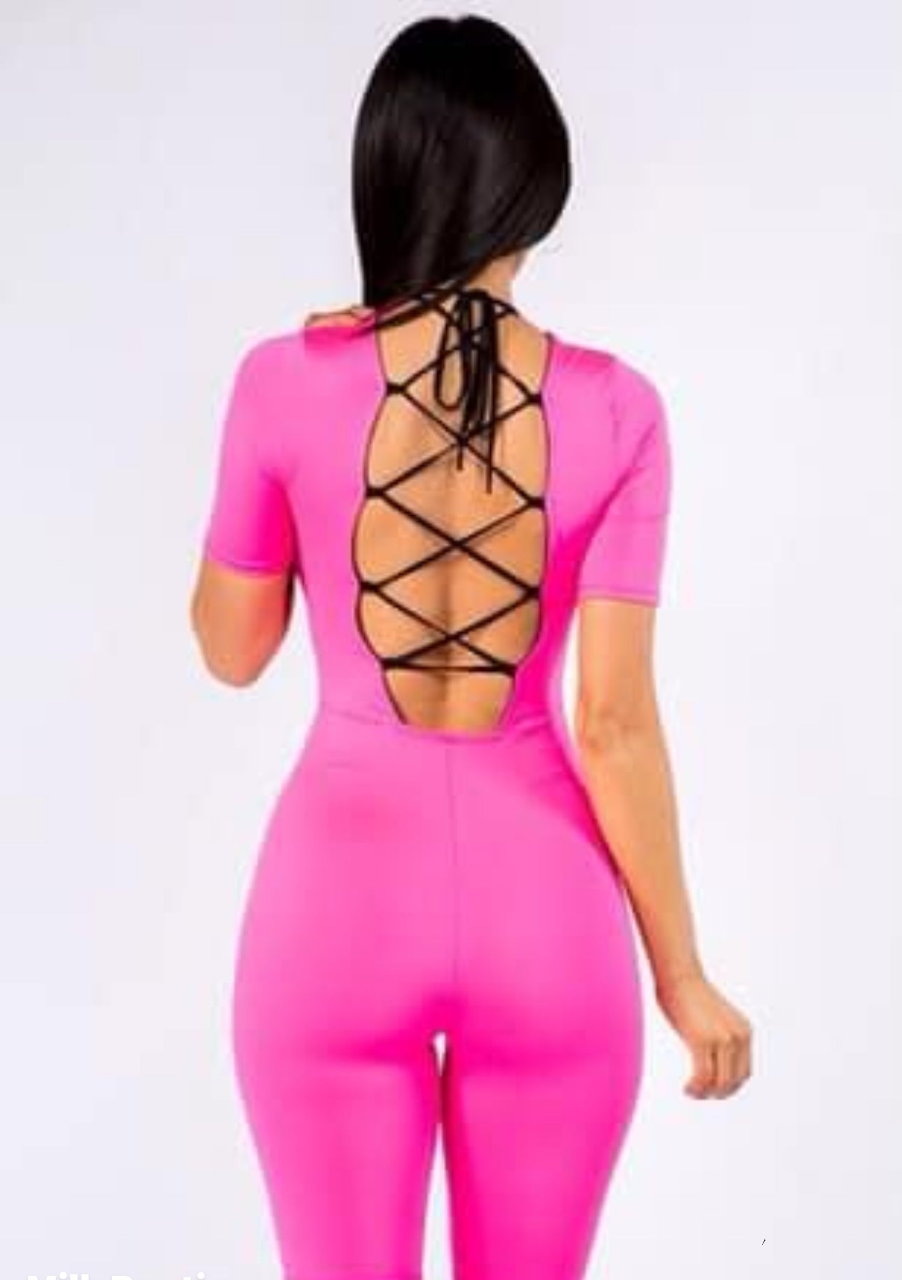 Pink Friday Strappy Jumpsuit