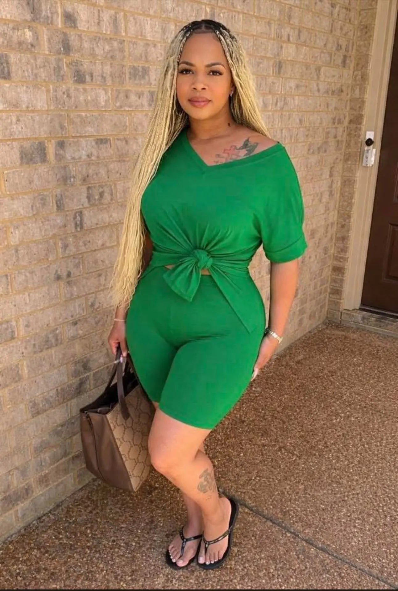 Kelly Green Luxe Set Milk Haute Clothing & Couture