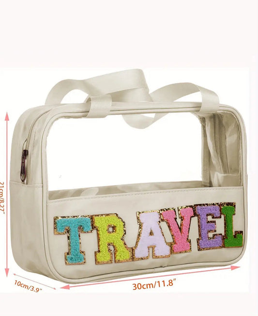 Cream Travel Bag
