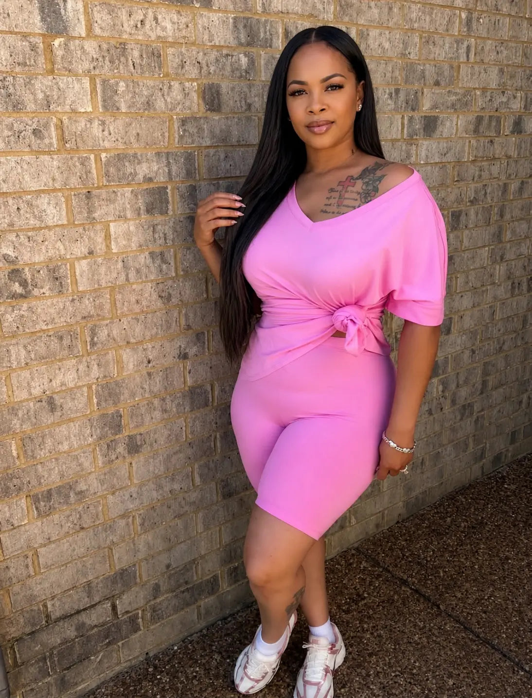 Candy Pink Luxe Set Milk Haute Clothing & Couture